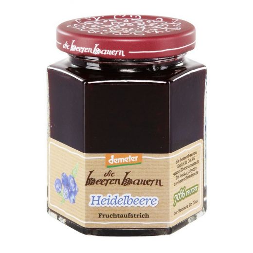 BIO Beerenbauern Marmelade Heidelbeere